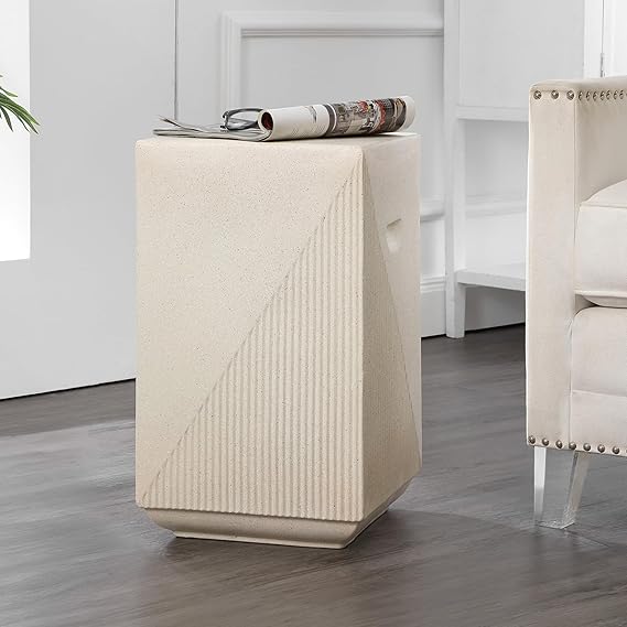 Adrian 20.75" Square Indoor/Outdoor Accent Table