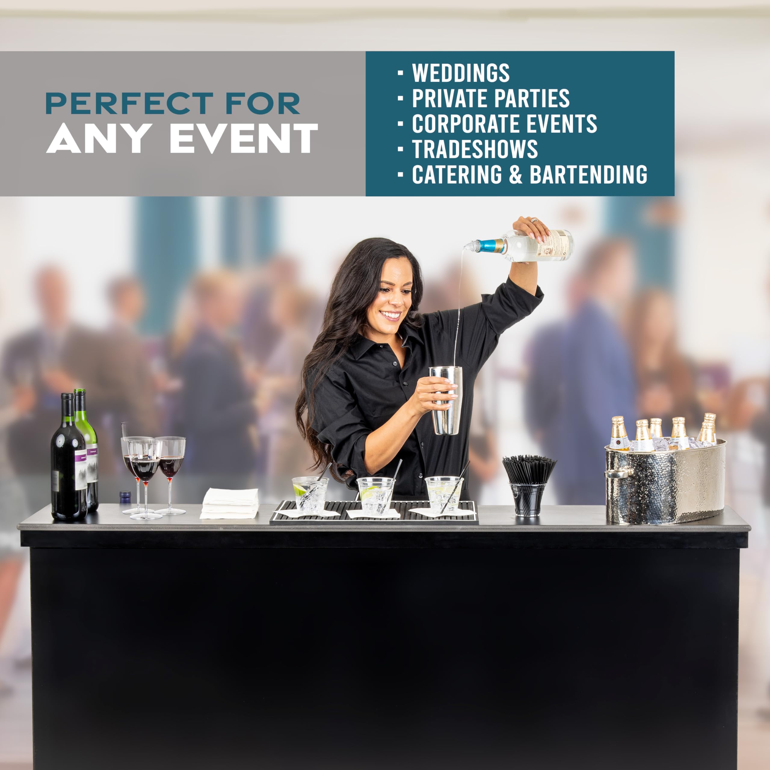 Portable Bar Table for Events