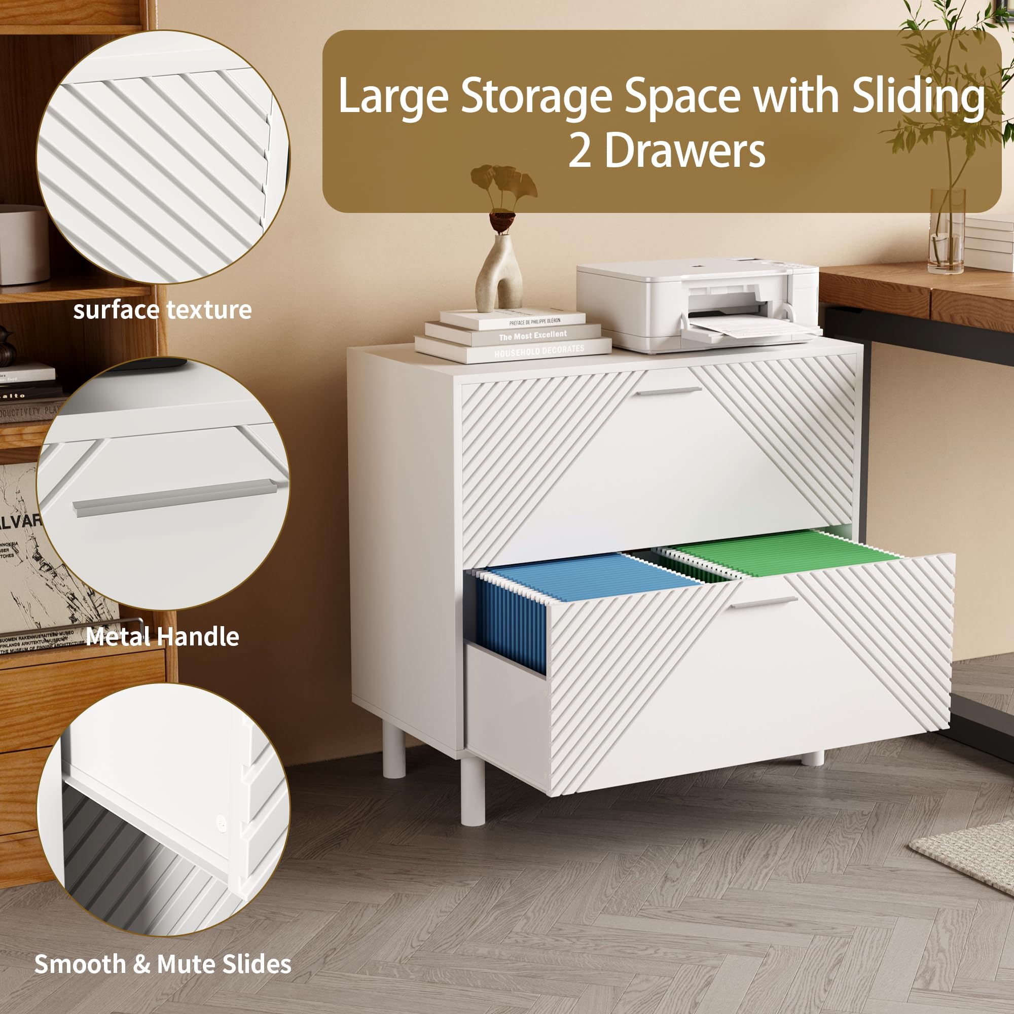 2-Drawer Lateral Filing Cabinet