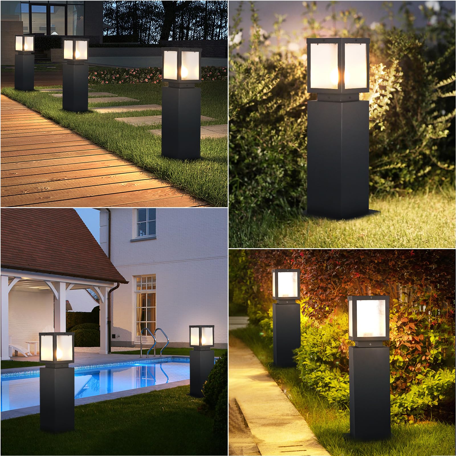 Outdoor Bollard Path Light