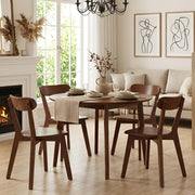 Farmhouse Solid Wood Dining Chairs Set of 4