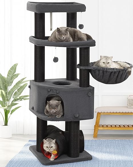 60 Inch Cat Tree Tower for Large Cats
