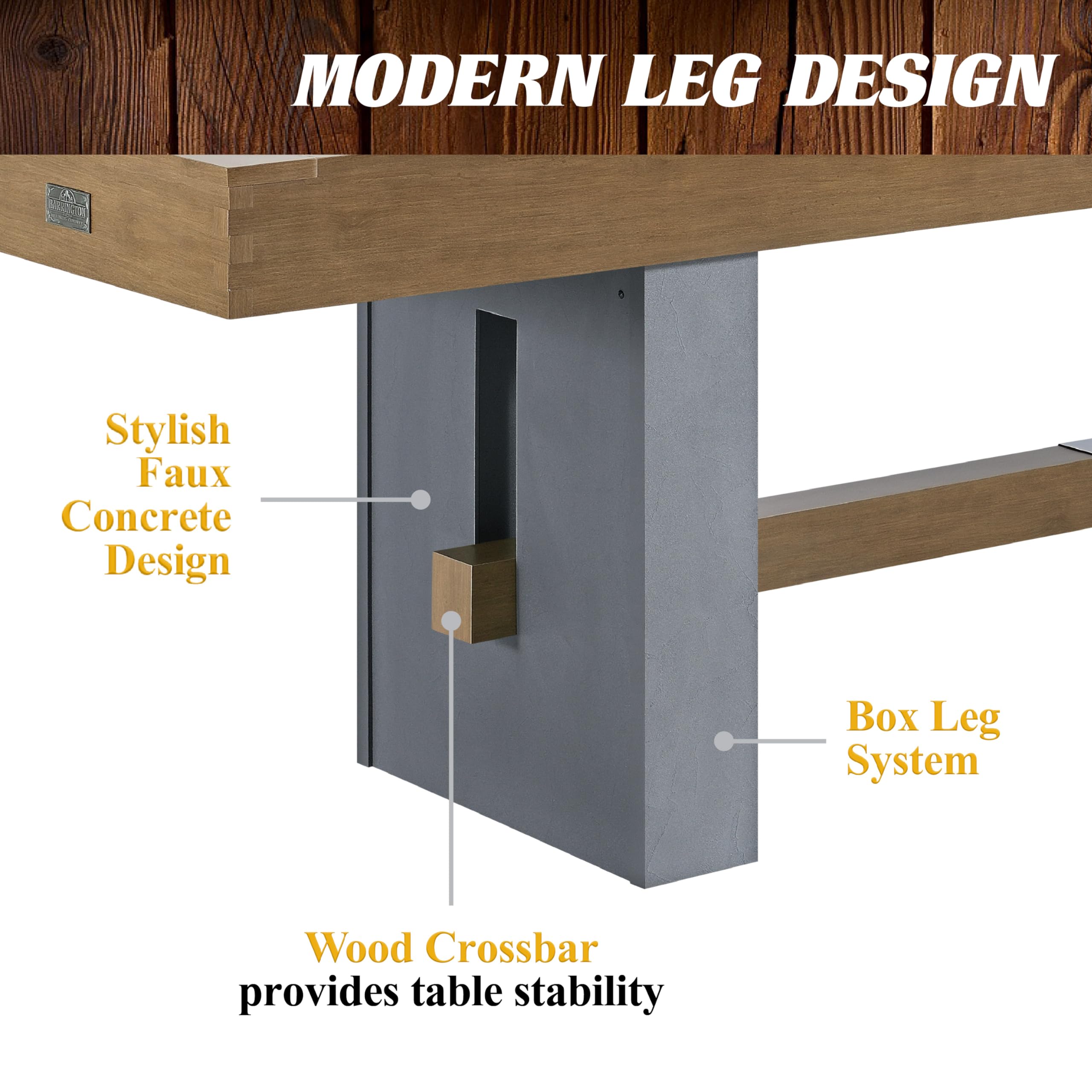 9' Urban Shuffleboard Table with Scratch-Resistant Playfield