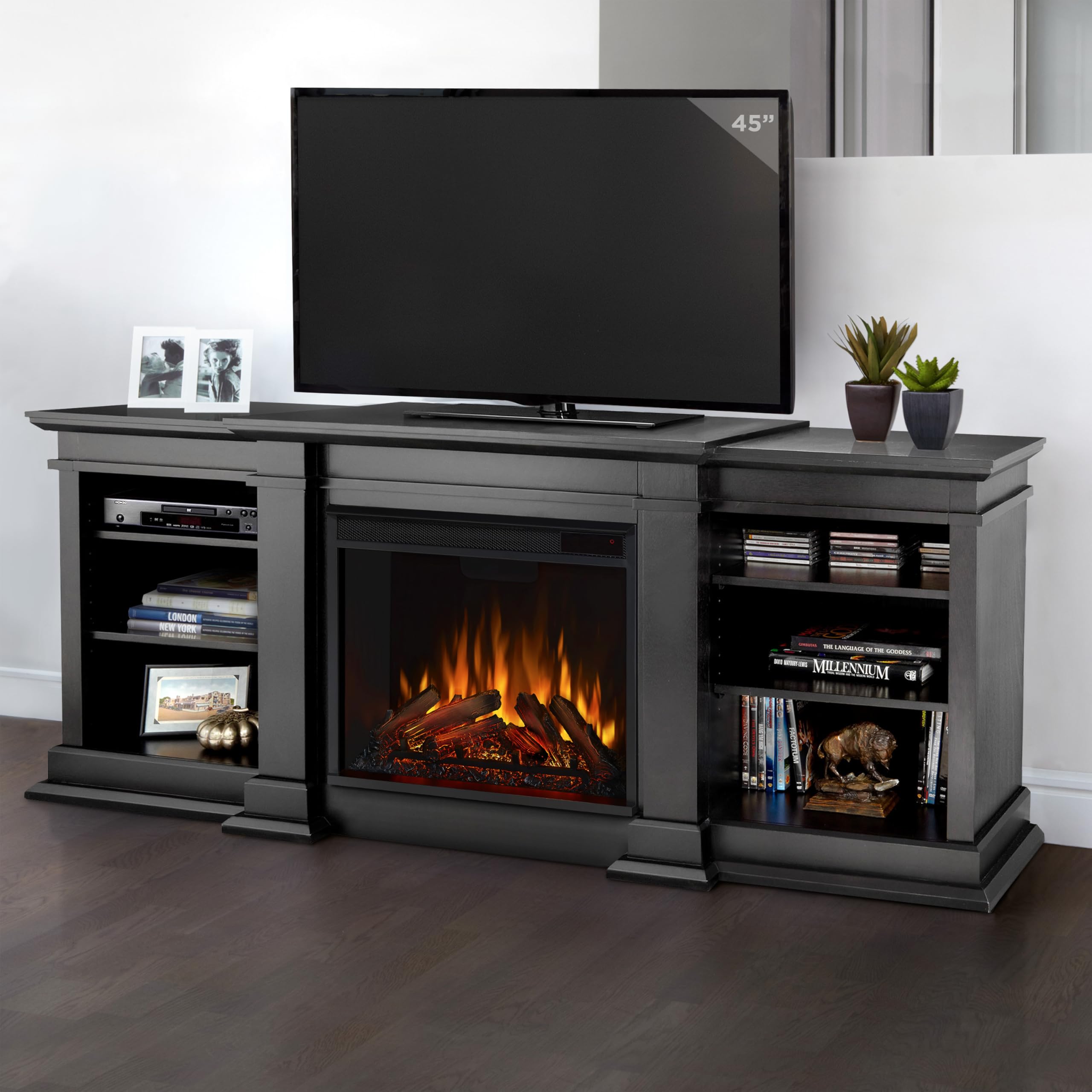 72" Electric Fireplace TV Stand