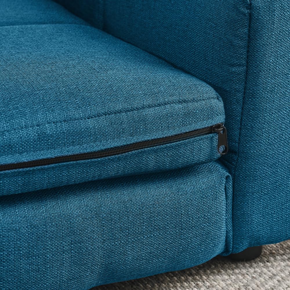 Modern Dog Sofa Bed with Armrests and Backrest