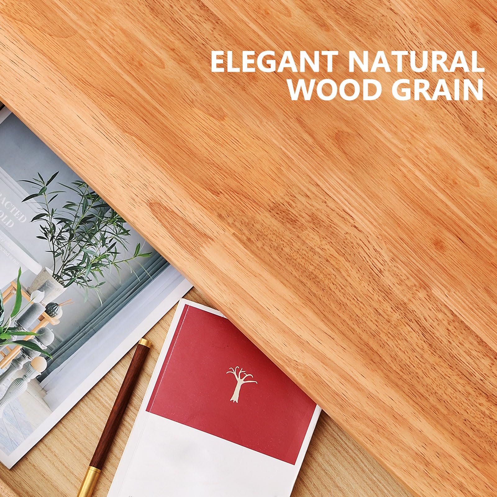 Solid Wood Desk with Drawers