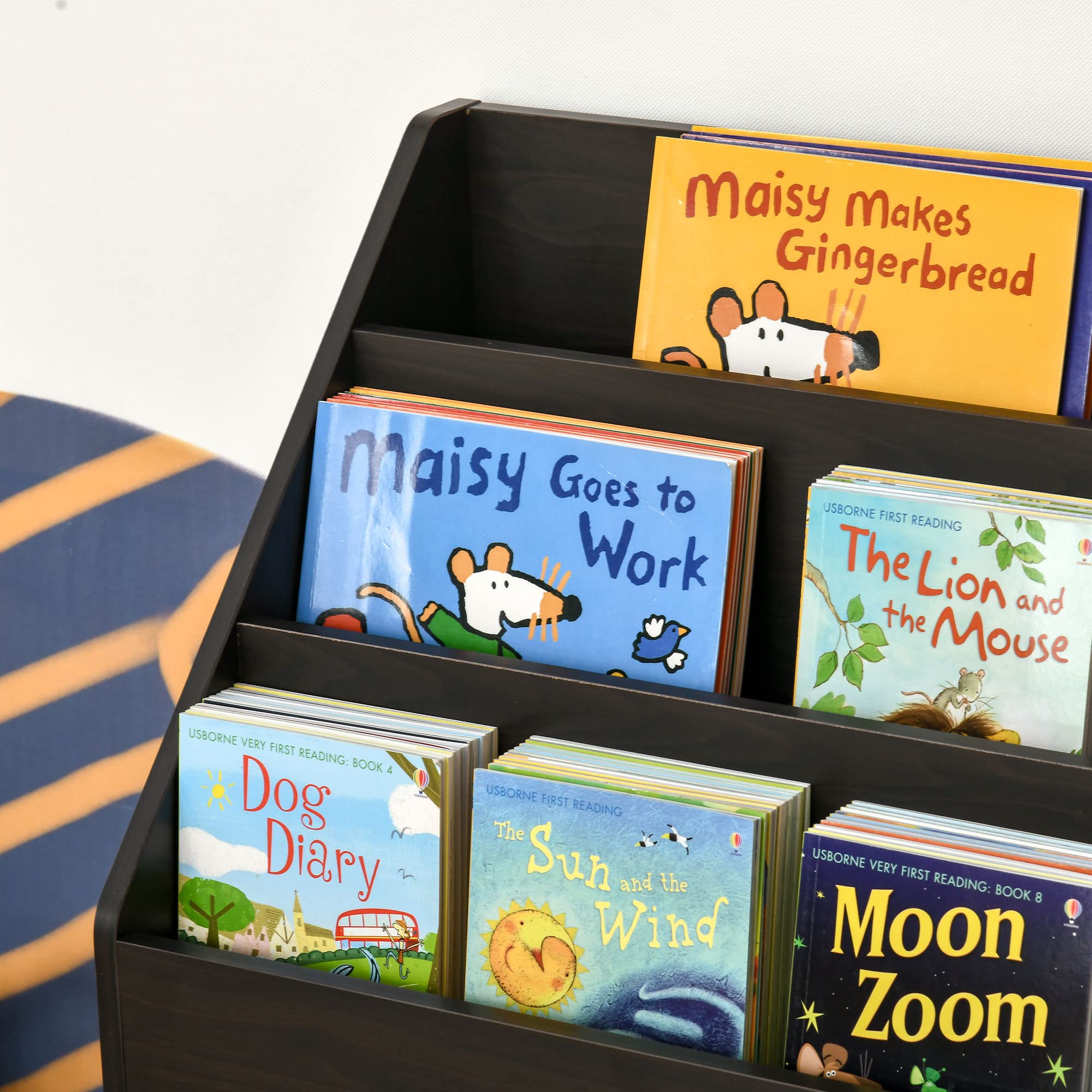 Kids Multi-Shelf Bookcase with Storage Drawer
