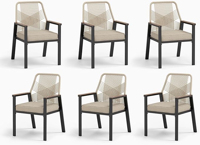7-Piece Outdoor Dining Set for 6