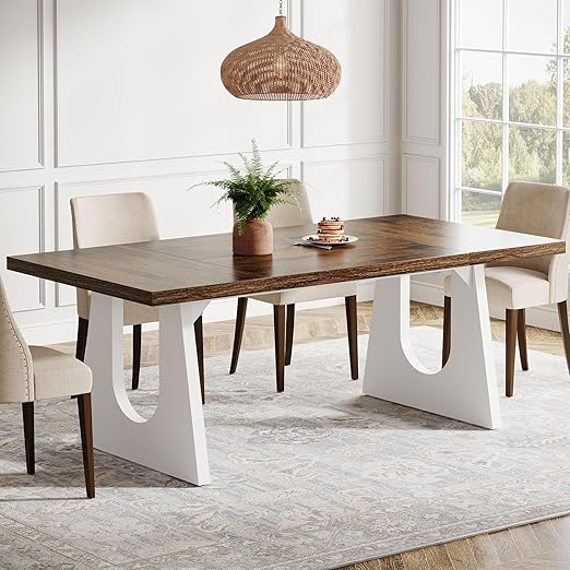 Large Dining Table for 6-8 People