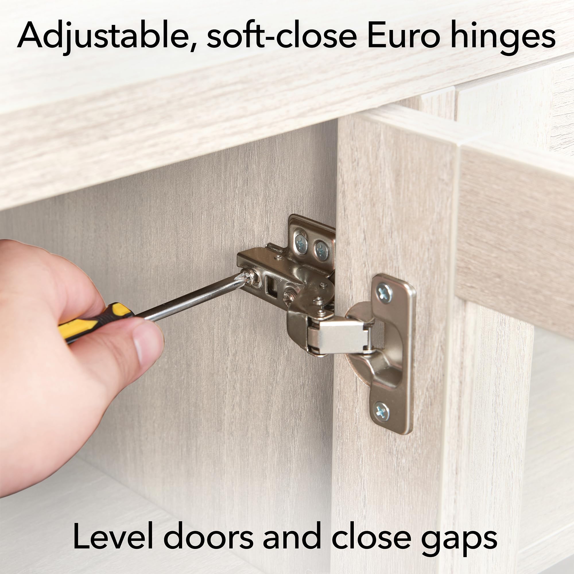 Fluted TV Stand for TVs up to 75"