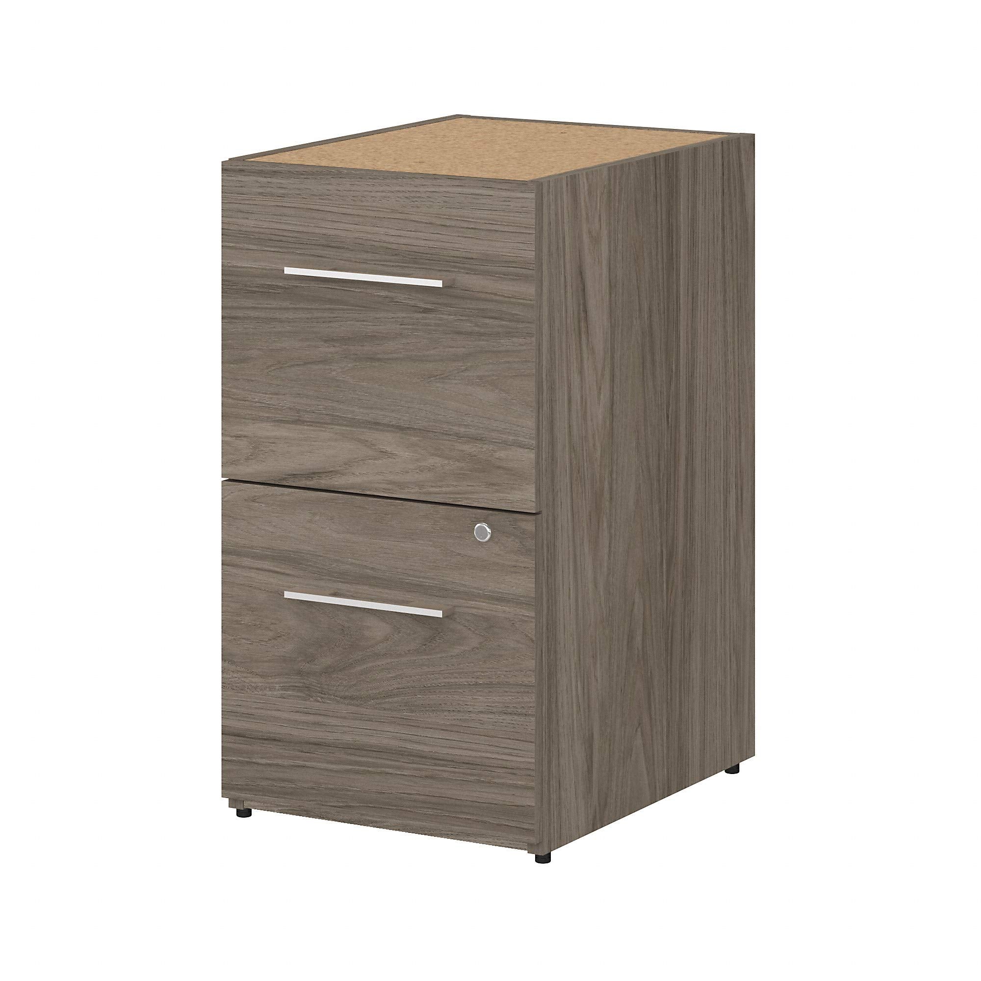 2 Drawer File Cabinet - Modern Hickory