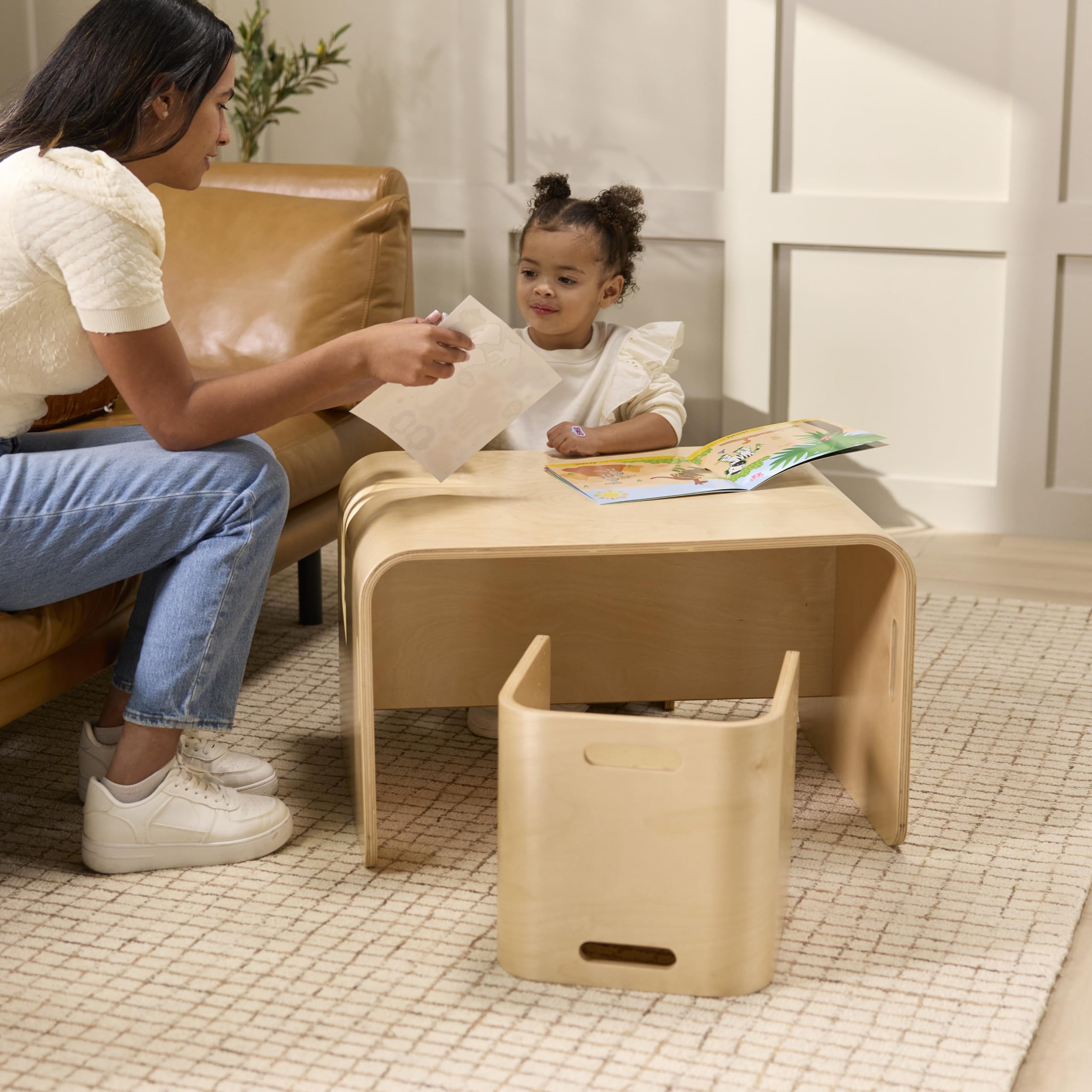 Bentwood Kids Table and Chairs Set