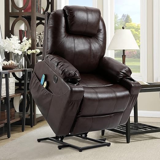 Power Lift Recliner Chair with Massage and Heat