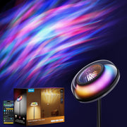 Smart RGBIC Uplighter Floor Lamp with Ripple Projector