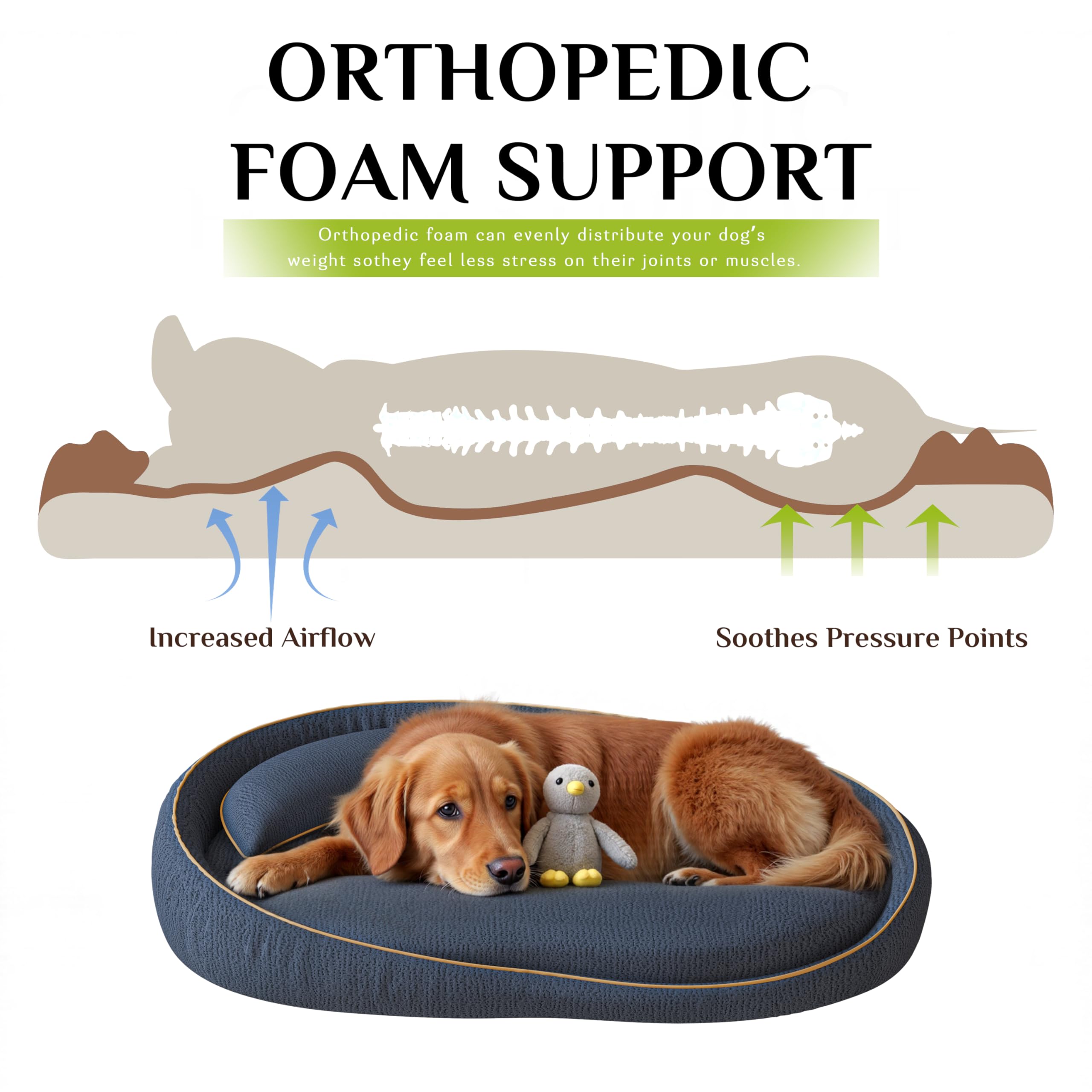 Orthopedic Dog Bed Extra Large
