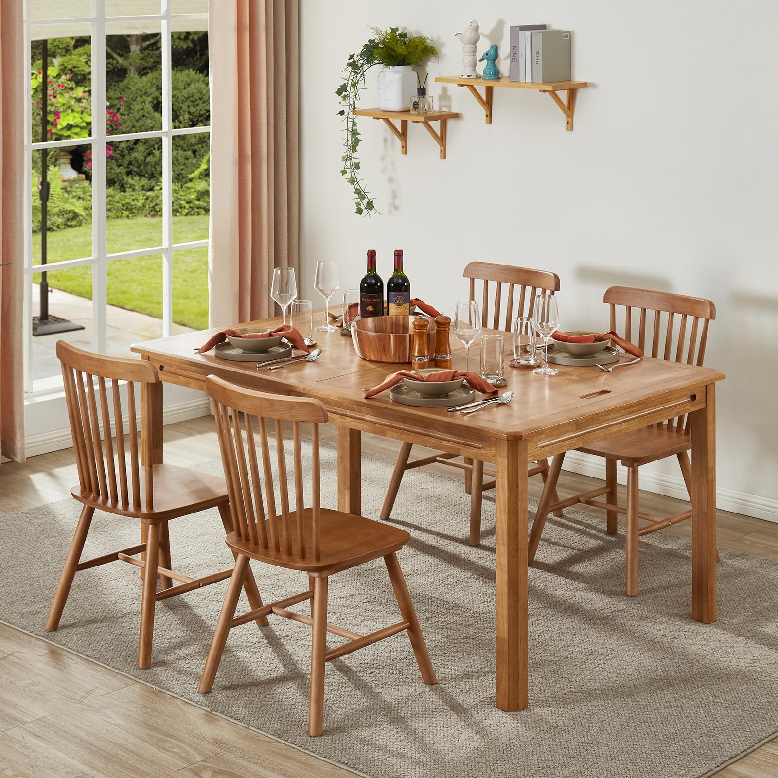 Board Game Table with Removable Top