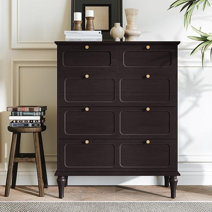 5 Drawer Mid-Century Modern Dresser