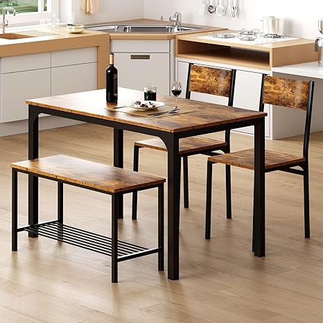 4-Piece Modern Dining Table Set