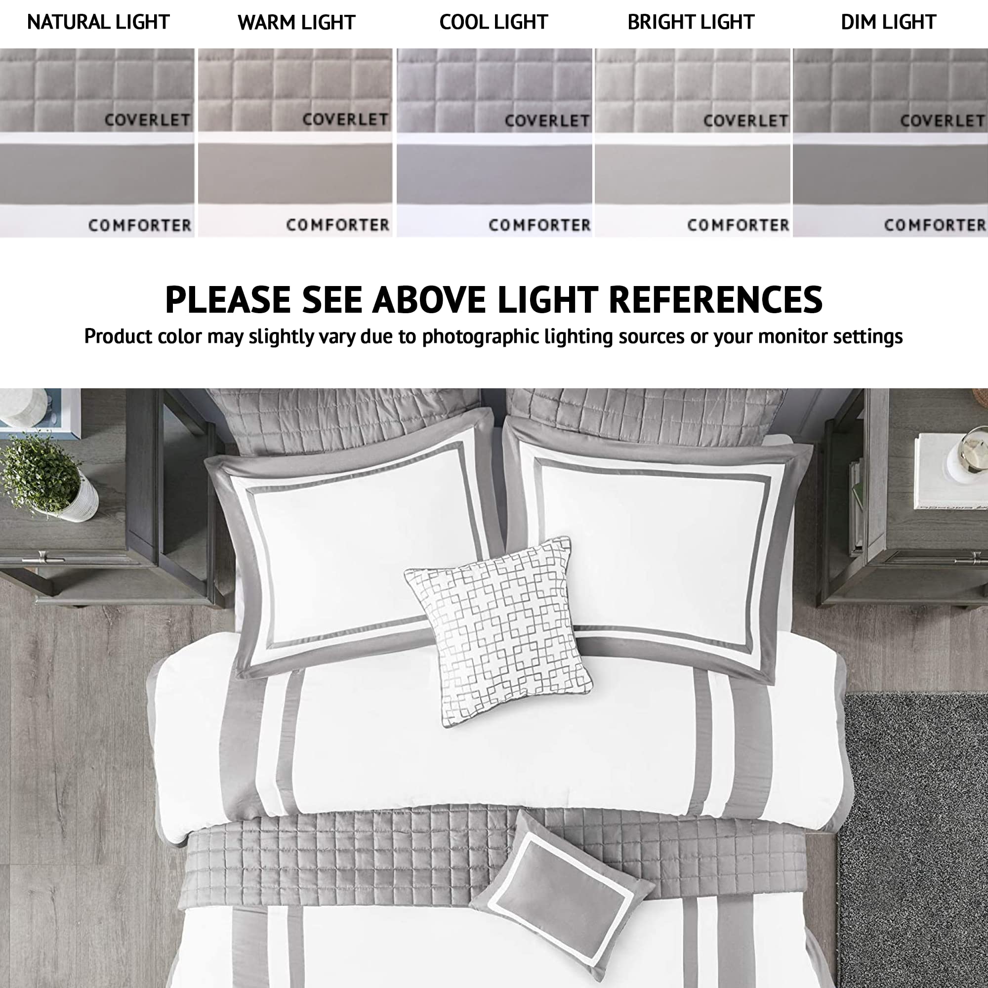 Heritage 8-Piece Comforter and Coverlet Set