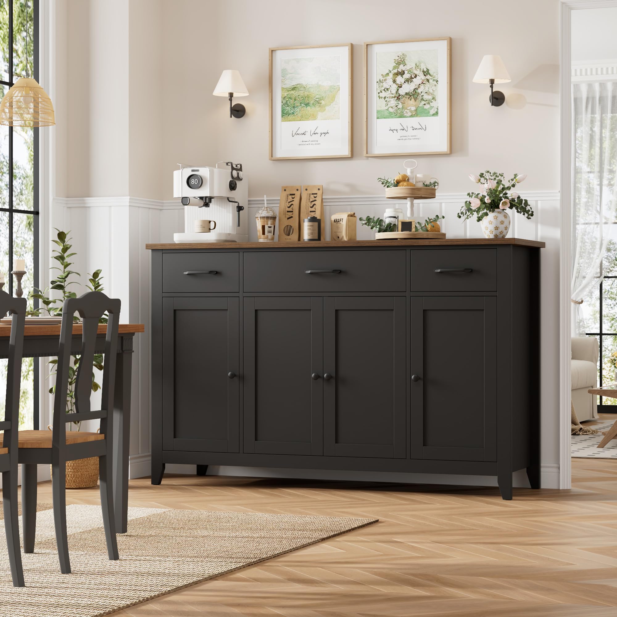 55" Buffet Cabinet with Storage