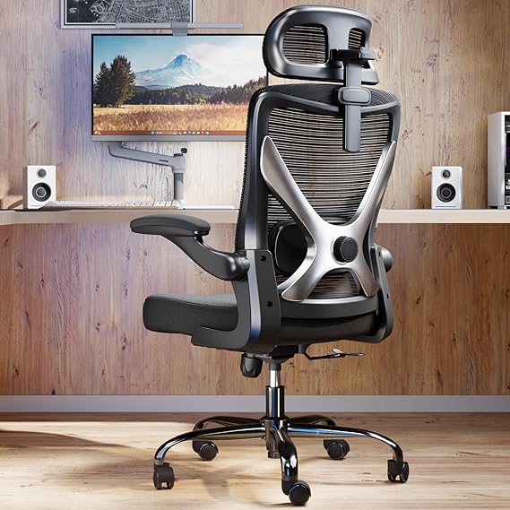 Ergonomic Mesh Office Chair with Adjustable Lumbar Support