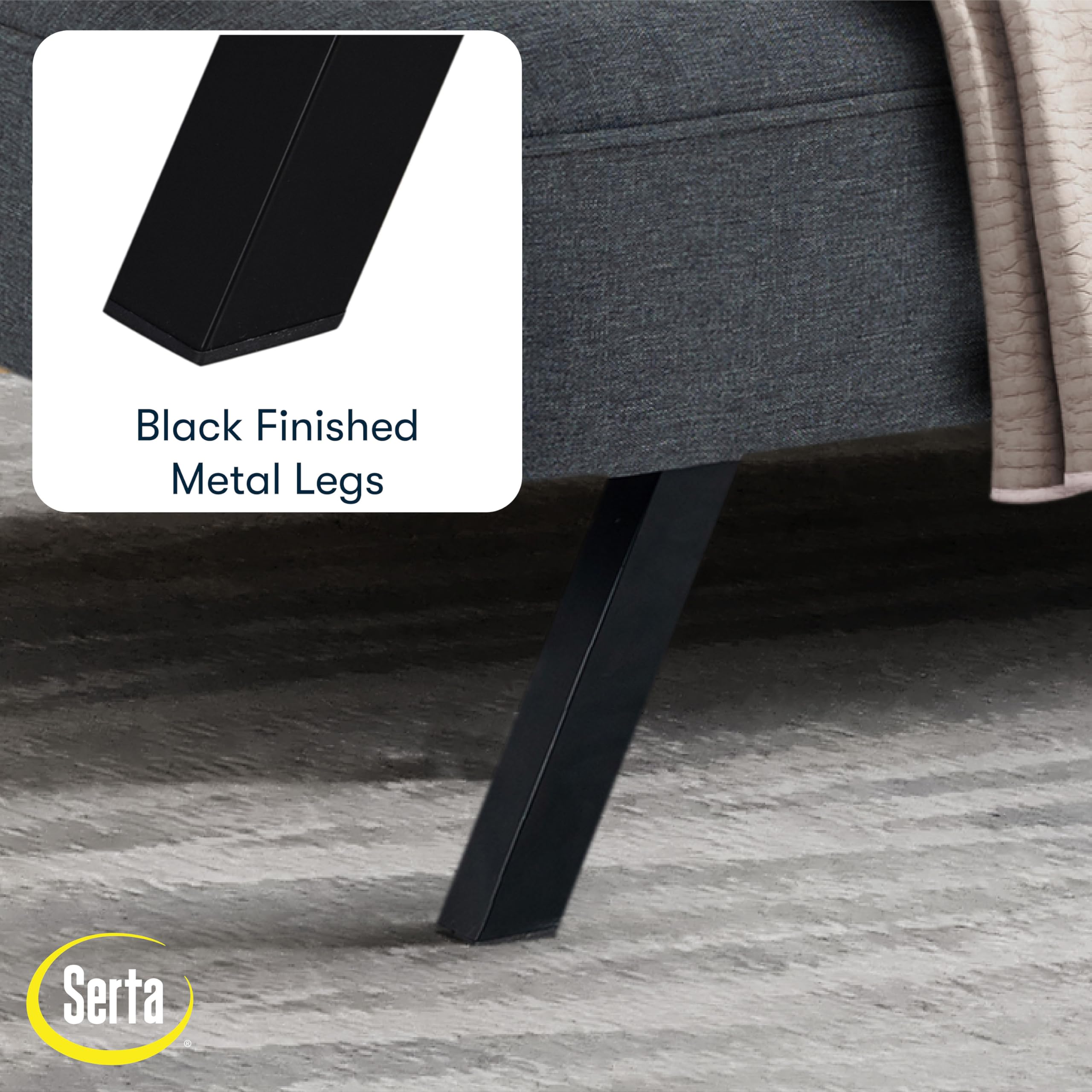 66.1" Convertible Futon Sofa