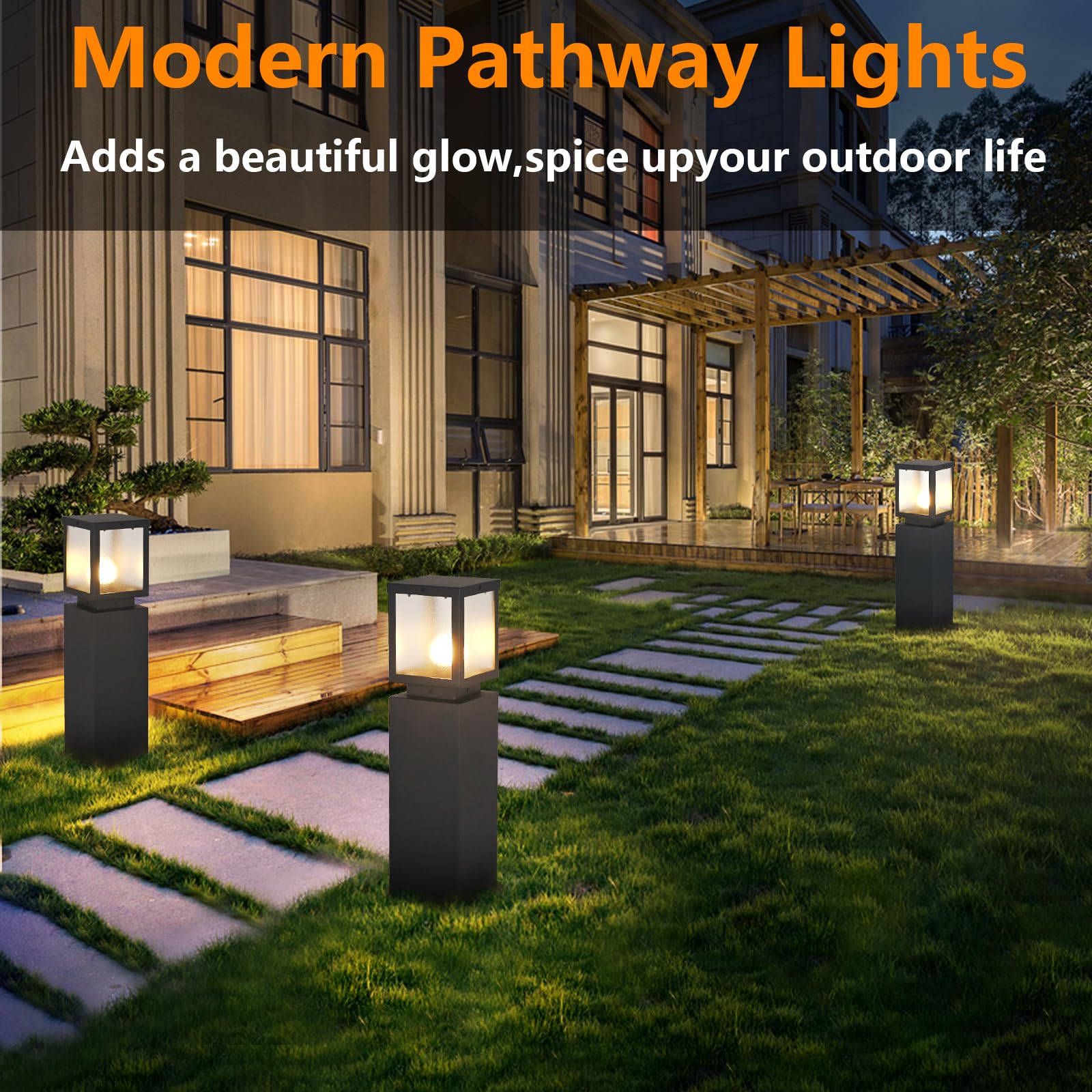 Outdoor Bollard Path Light