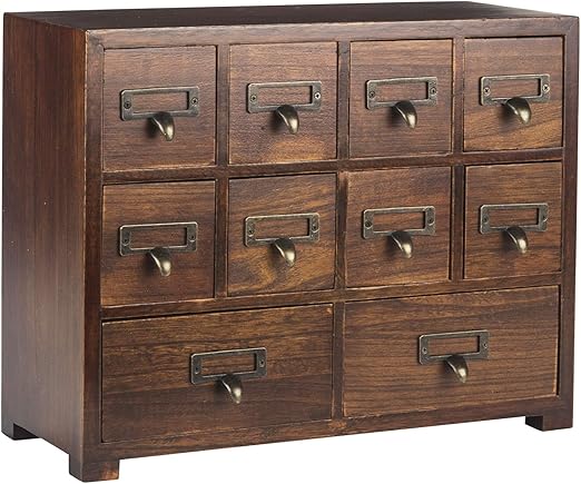 10-Drawer Desktop Organizer Cabinet