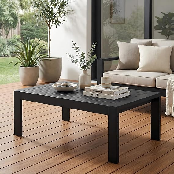 Aluminum Outdoor Coffee Table