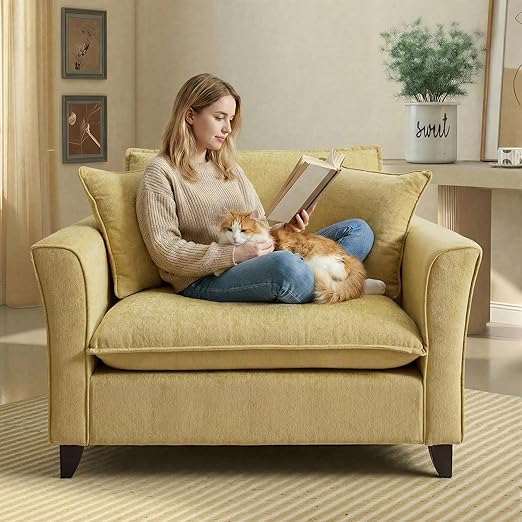 Pink Chenille Accent Chair with Removable Cover
