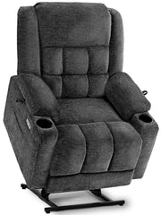 Dual Motor Power Lift Recliner with Heat and Massage