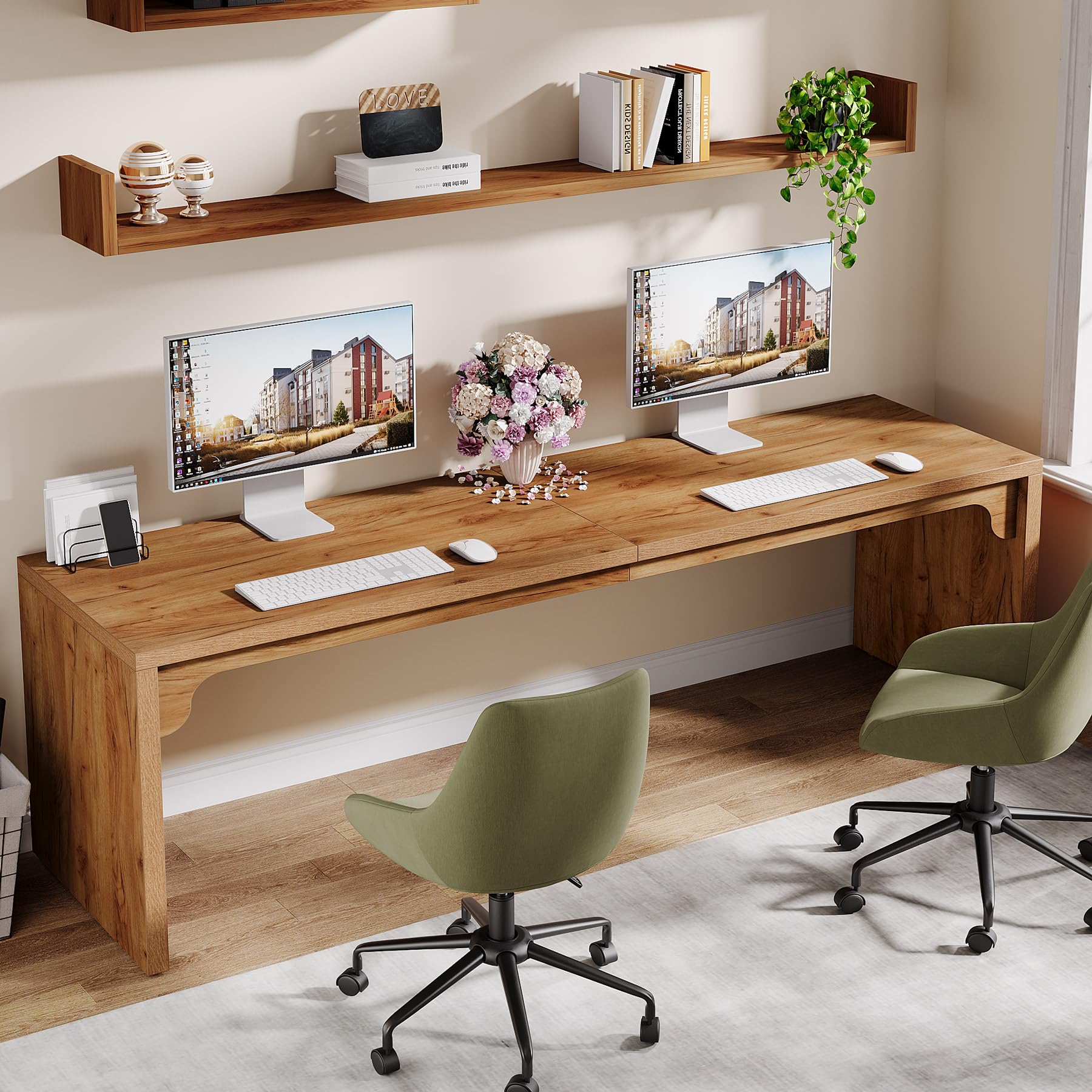 78.7" Extra Long Computer Desk