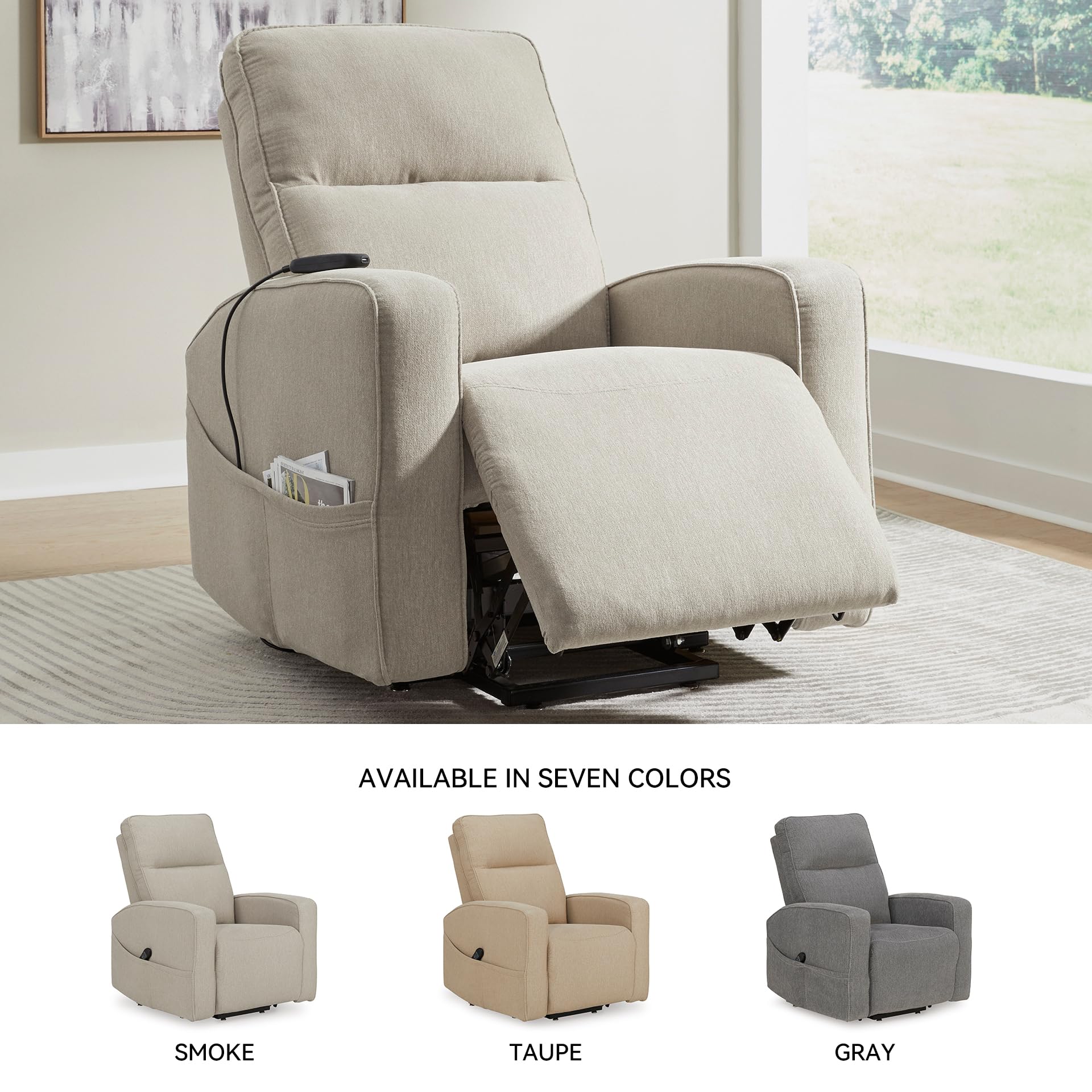 Starganza Power Lift Recliner with Heat and Massage