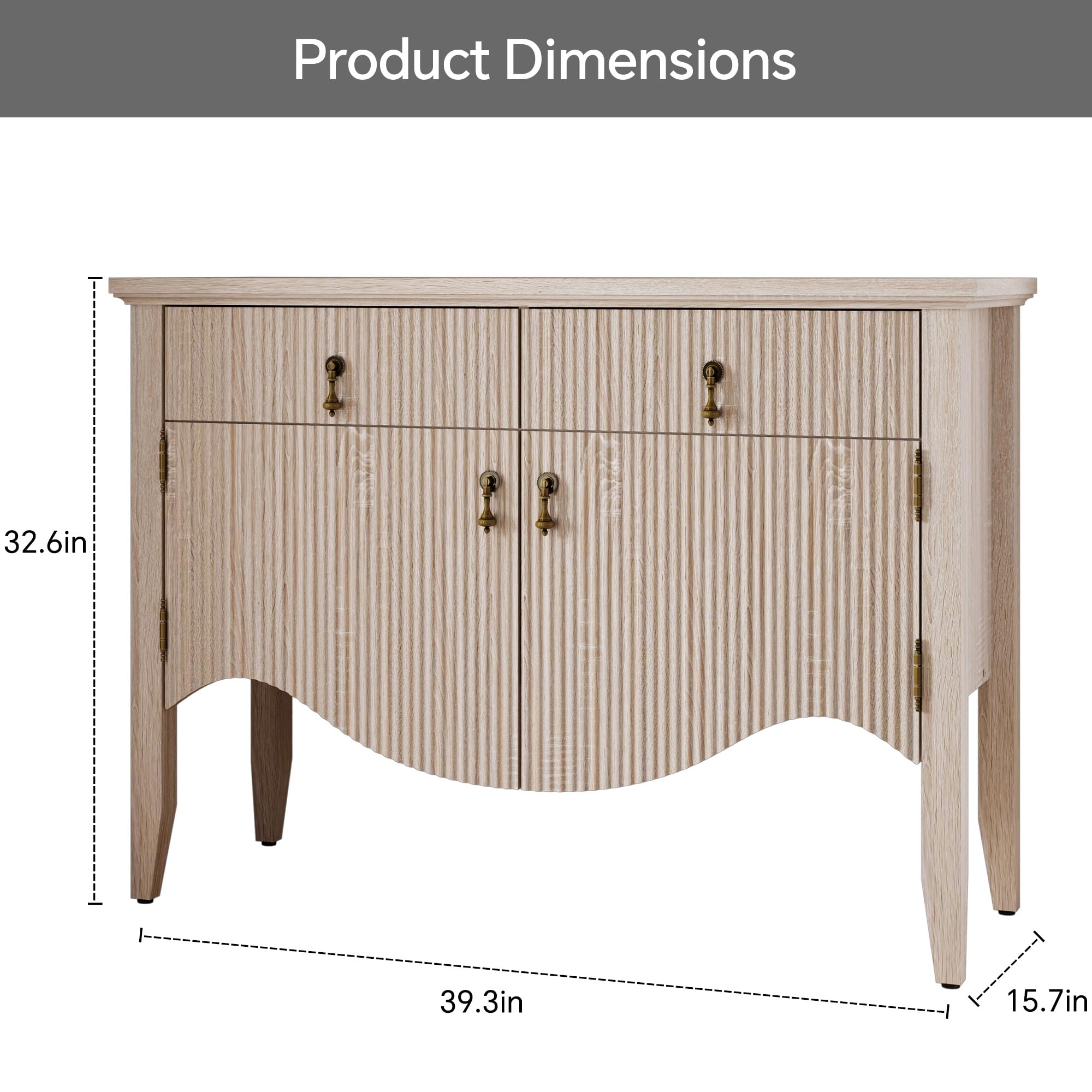 Retro Buffet Sideboard with Storage