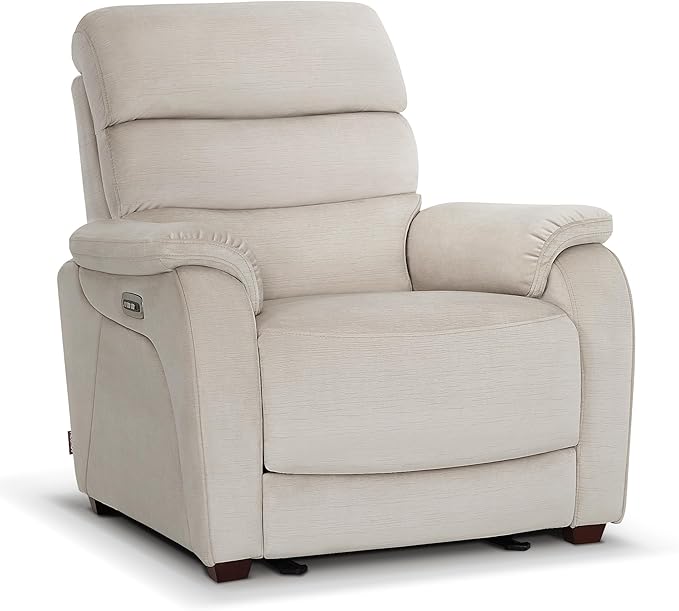 Power Zero Wall Hugger Recliner Chair with Adjustable Headrest and USB Charging