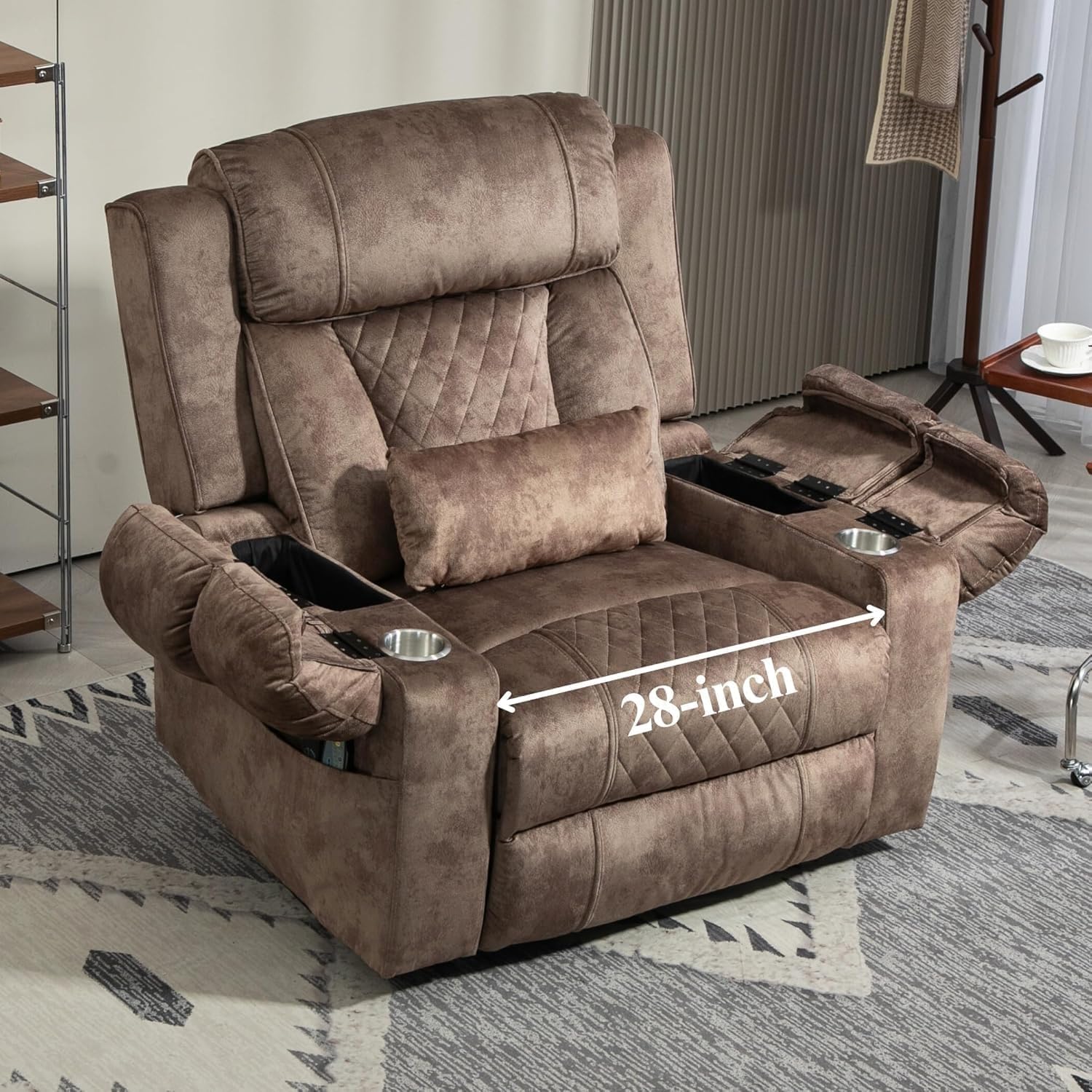 Power Lift Recliner Chair with Heat and Massage