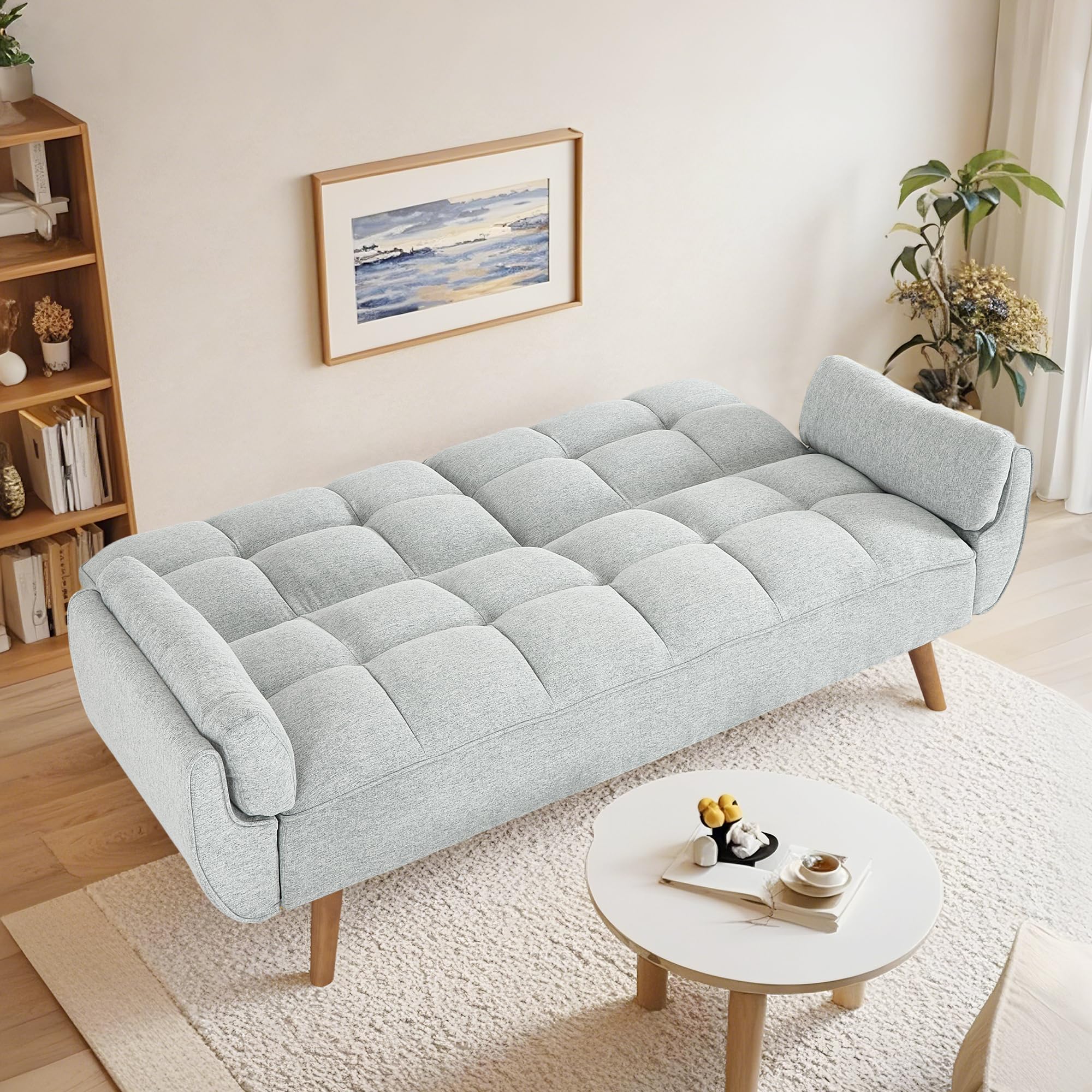 75" Convertible Futon Sofa Bed