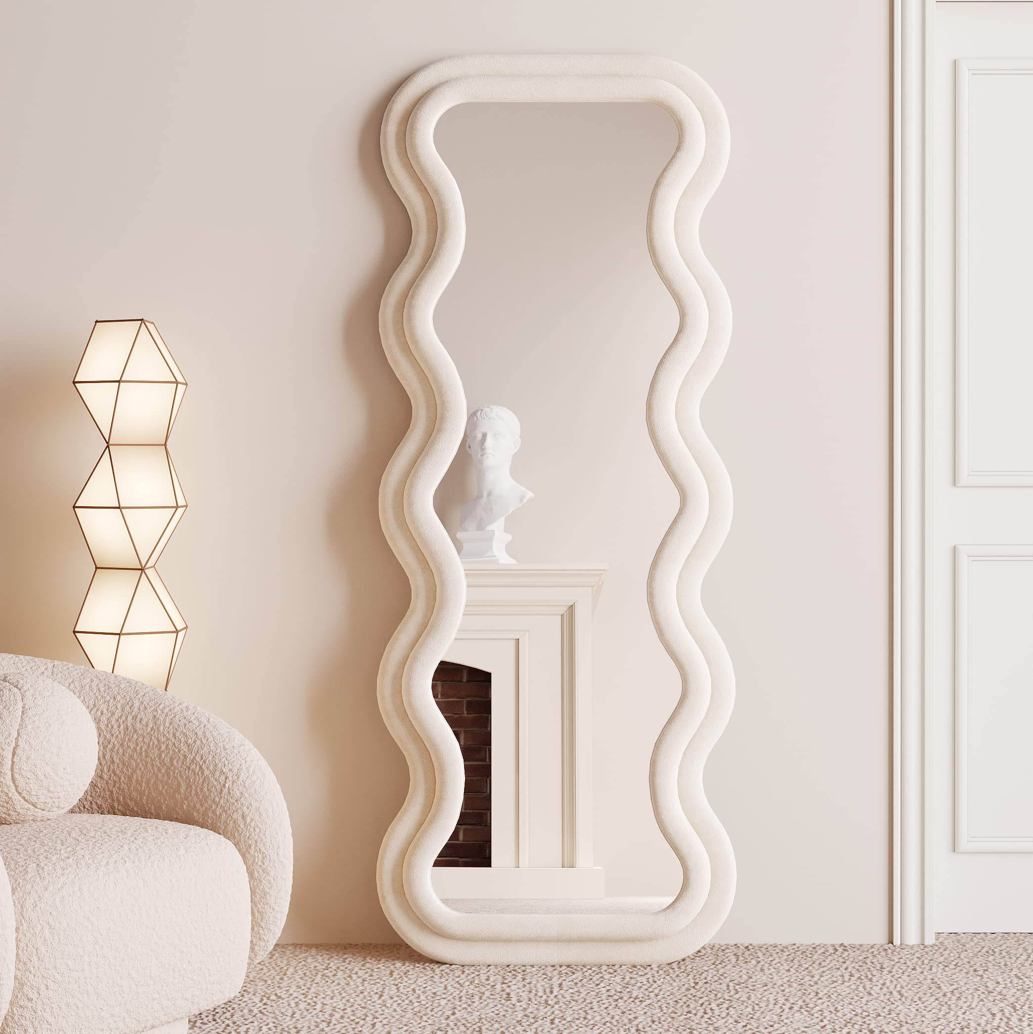 Full Length Wavy Mirror 63x24
