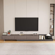 Extendable TV Stand with 3 Drawers