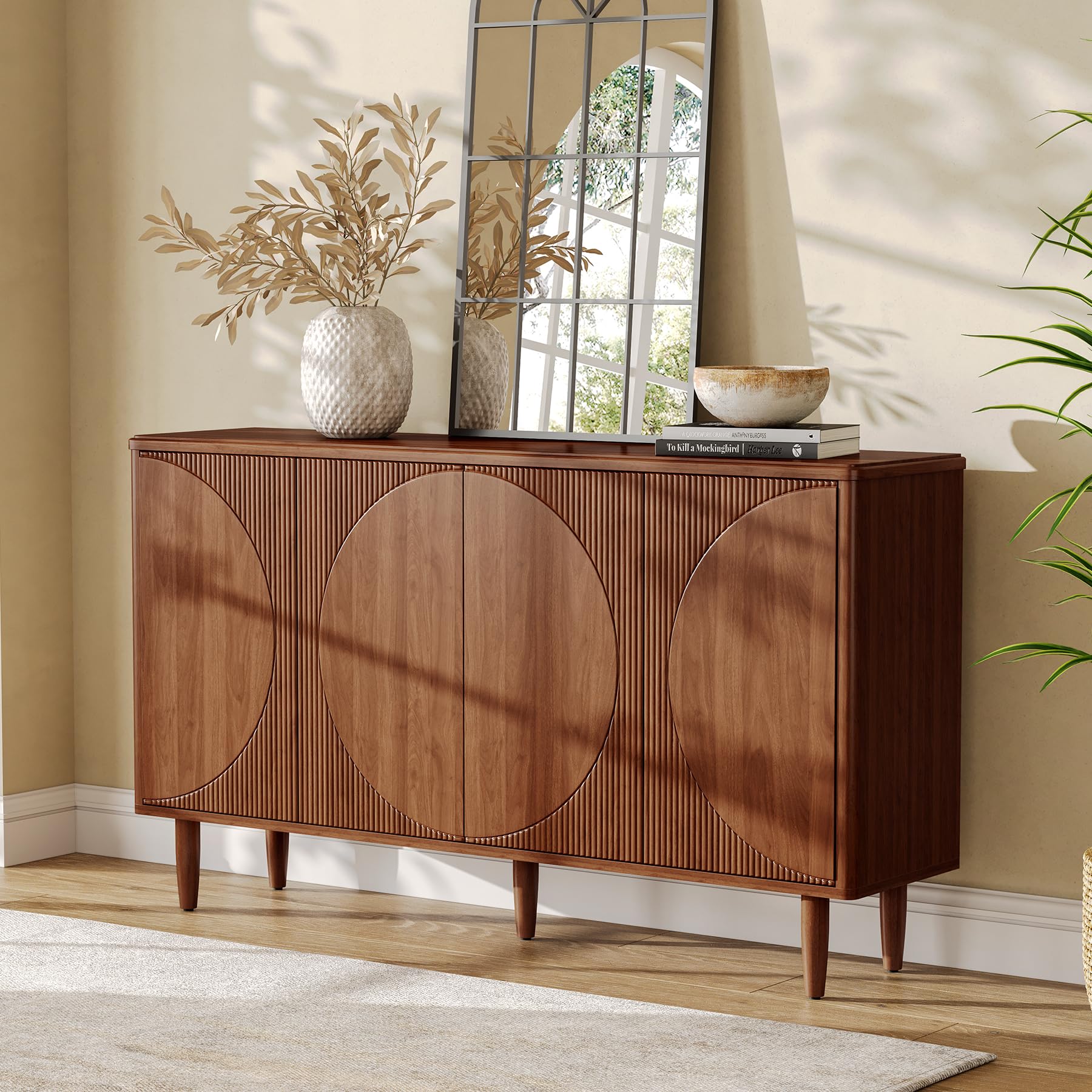59-Inch Buffet Cabinet Sideboard with Storage