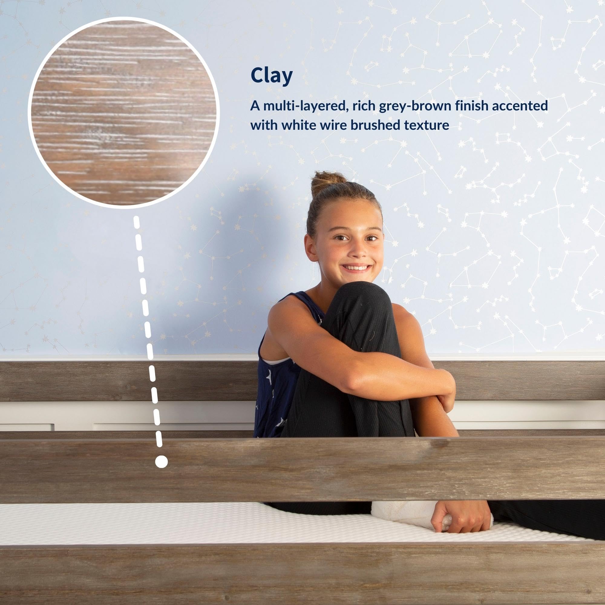 Classic Wood Nightstand with Shelves