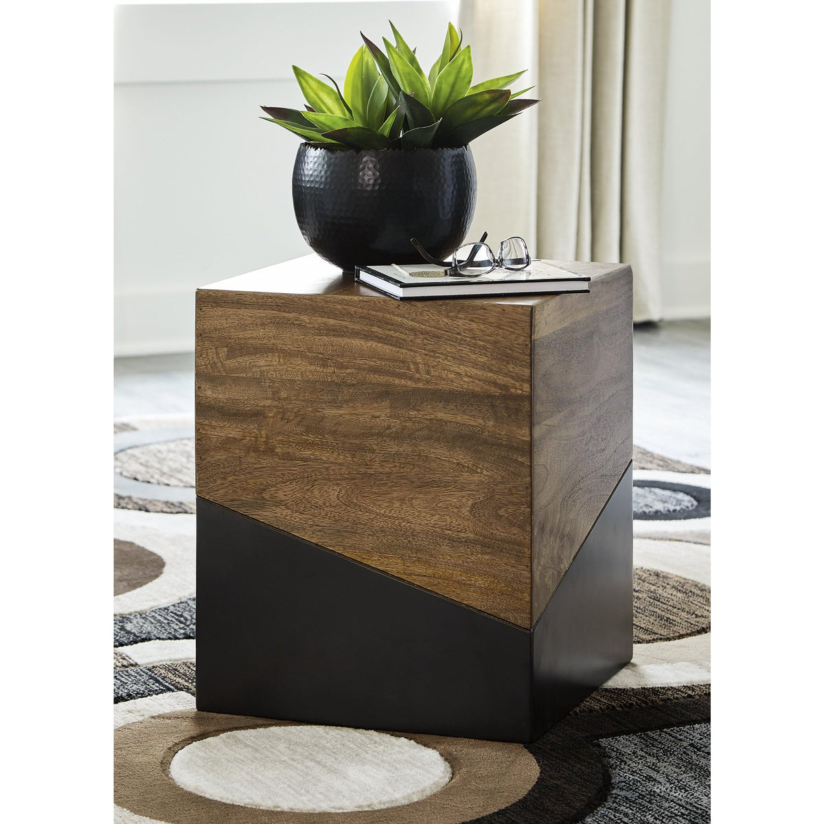 Trailbend Eclectic Accent End Table