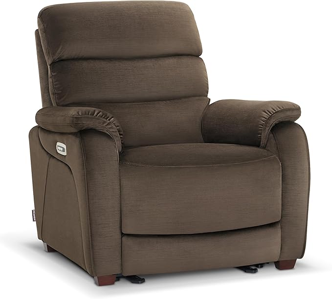 Power Zero Wall Hugger Recliner Chair with Adjustable Headrest and USB Charging