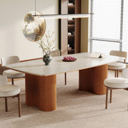 78.7" Sintered Stone Dining Table for 8-10 People