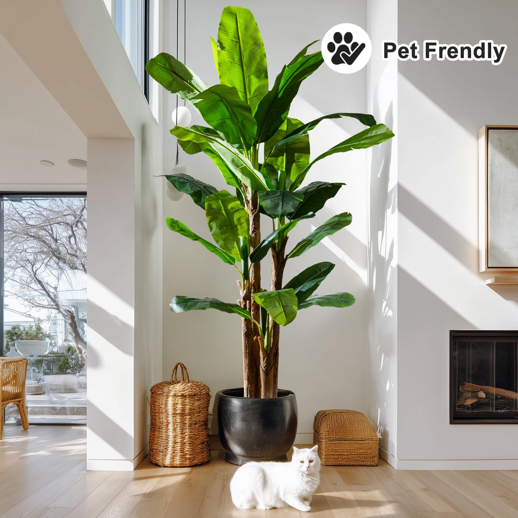 9ft Artificial Banana Tree