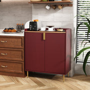 Bar Cabinet with Wine Racks and Storage