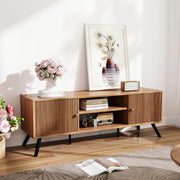 Mid-Century Modern TV Stand 53" Mocha