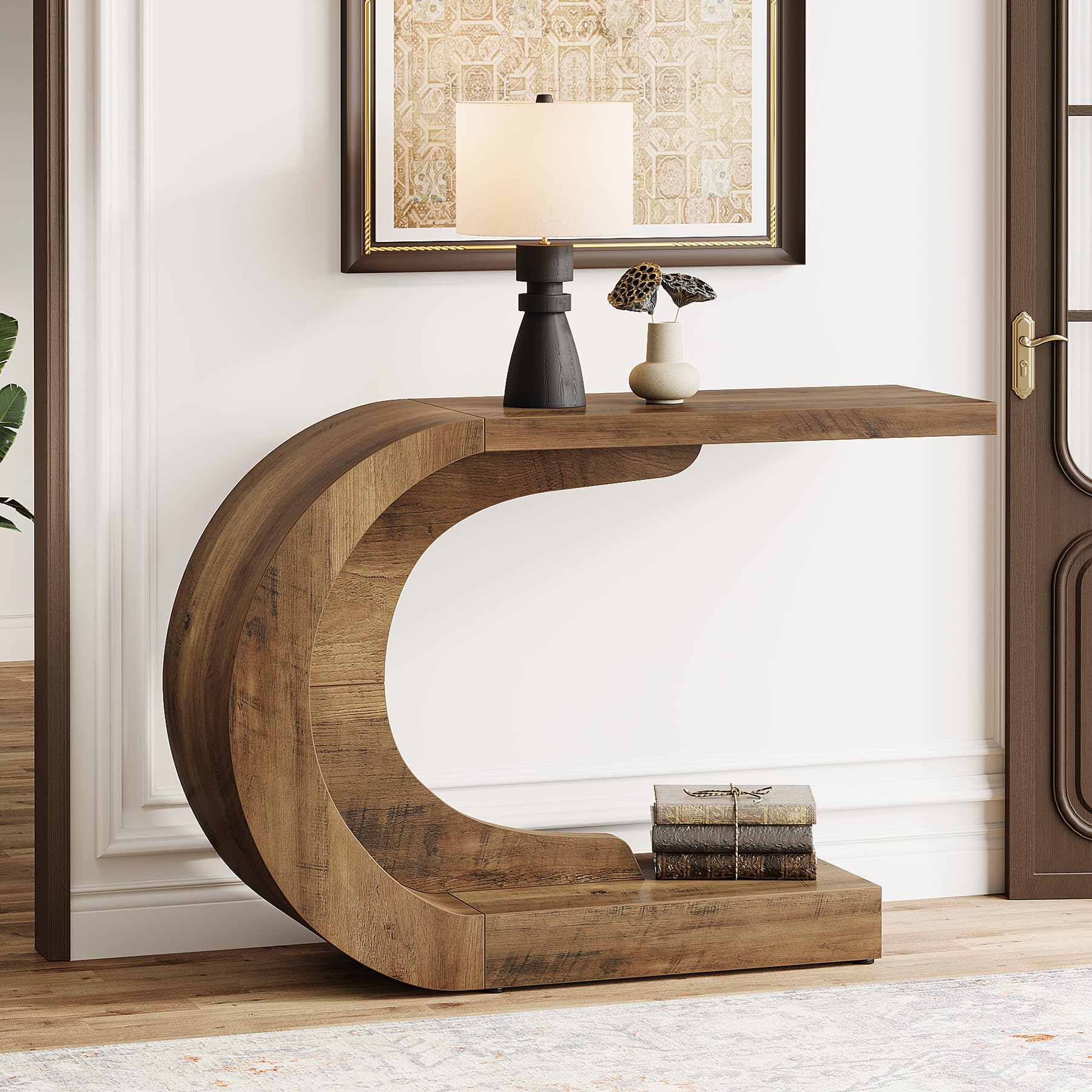 43.3" Mid-Century Modern Console Table