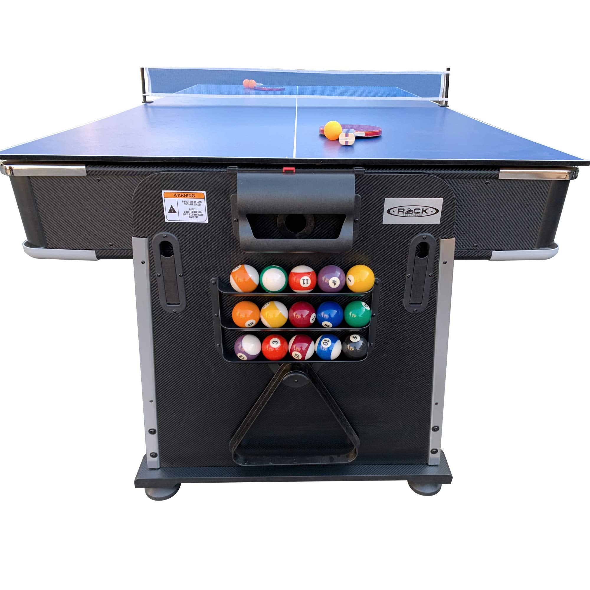 7-Foot 3-in-1 Multi-Game Swivel Table