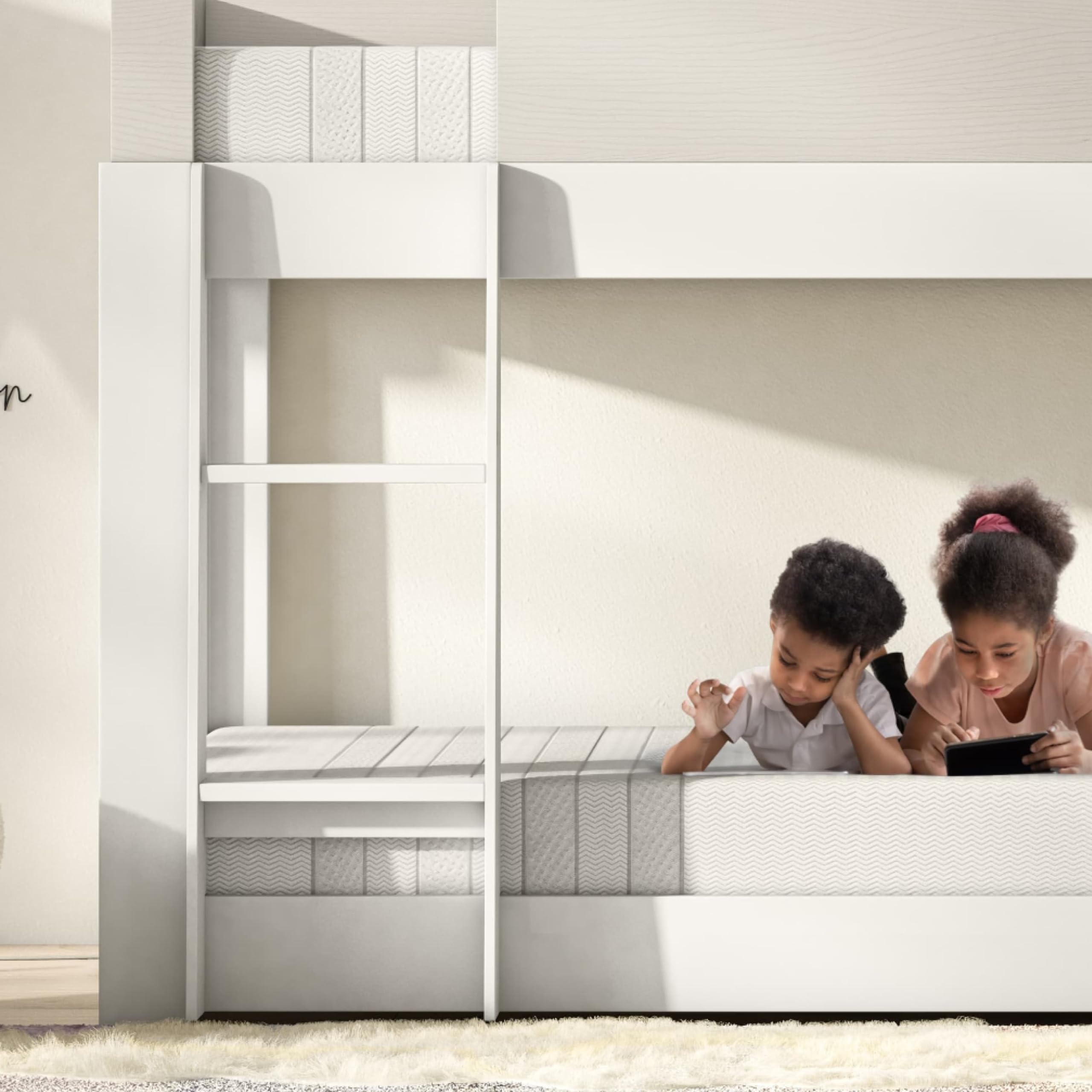 Twin Size Kids Mattress Medium Firm Memory Foam